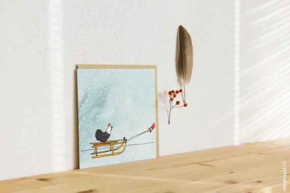 ninamaakt happy acorn winterhaan