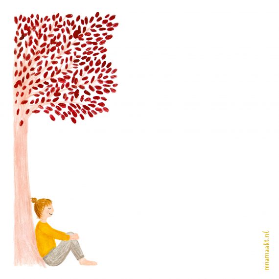 ninamaakt - meisje boom